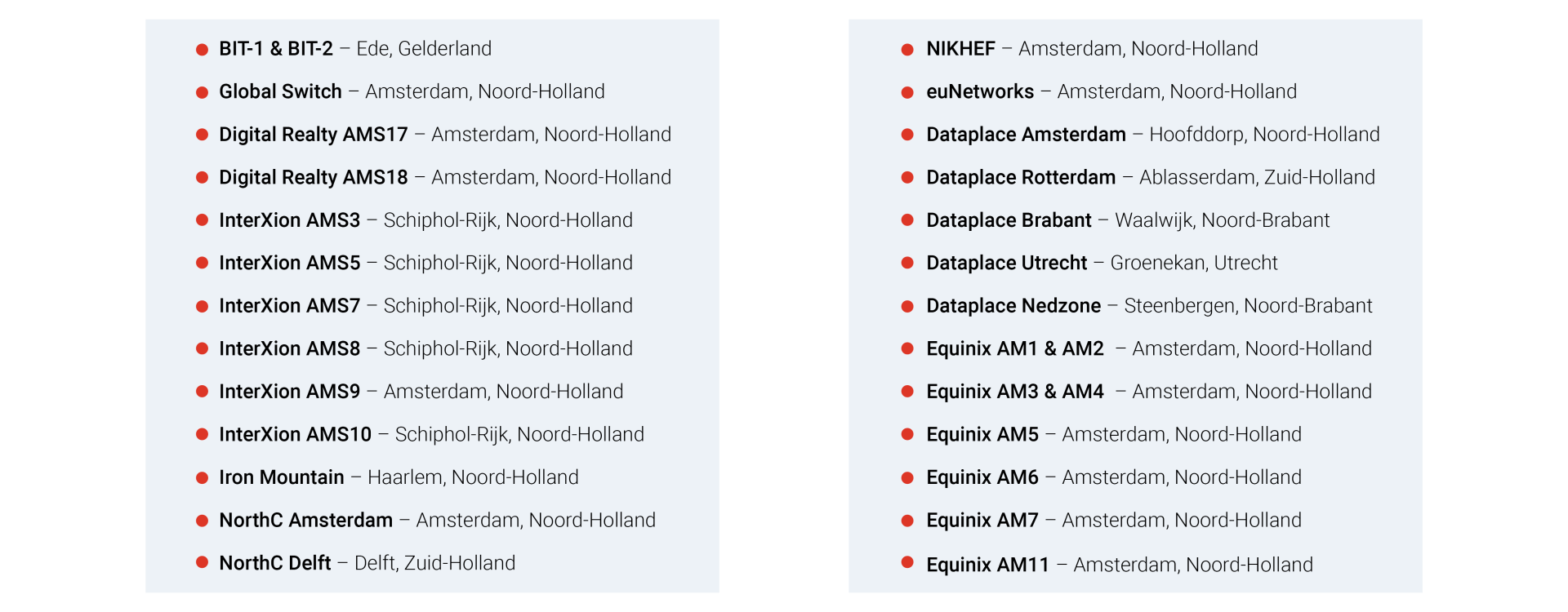 Datacenteres desktop